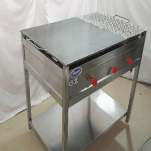 CHAPATI PLATE  GAS OPERATED LIGHT MODEL WITH PUFFER PLATE